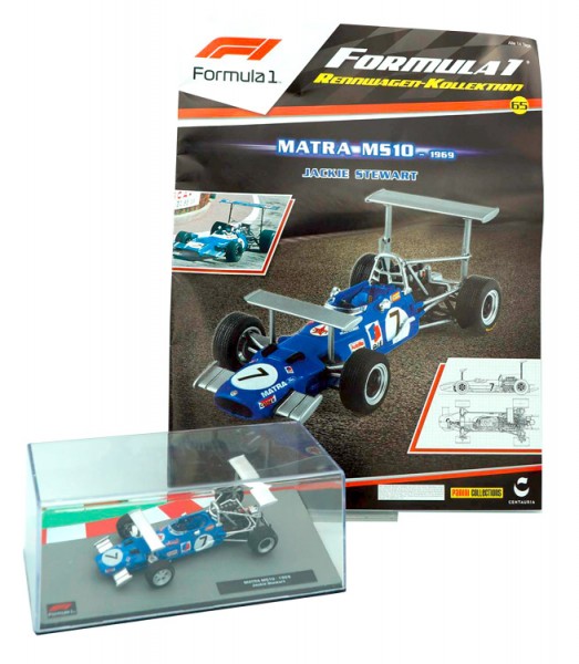 Formula 1 Rennwagen-Kollektion 65: Jackie Stewart (Matra MS10)