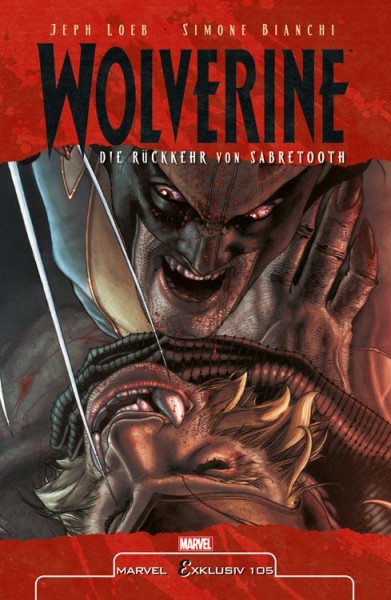 Marvel Exklusiv 105: Wolverine vs. Sabretooth Hardcover