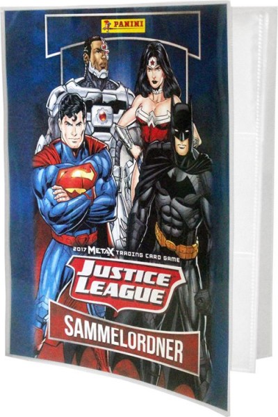 Justice League MetaX Trading Card Game - Sammelordner