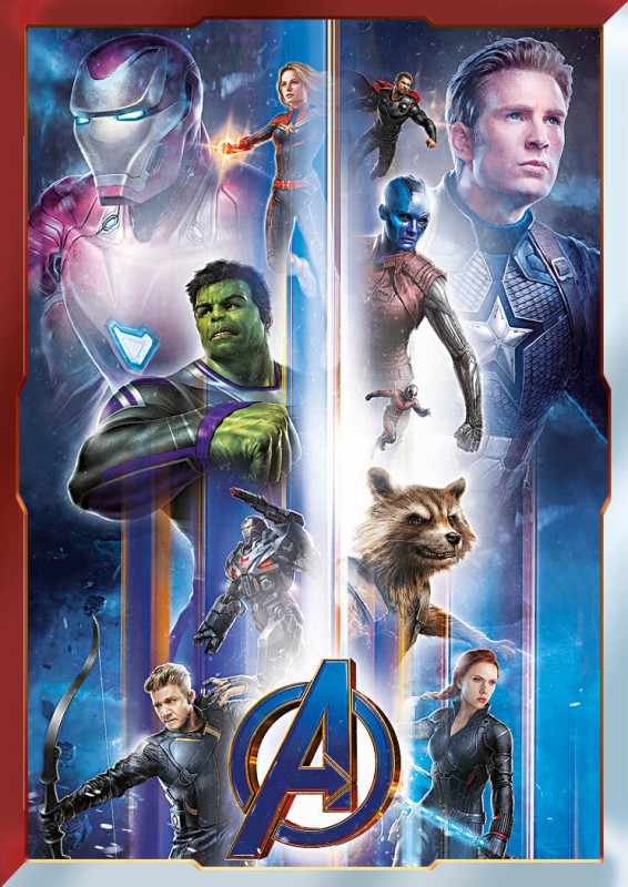 Road to Avengers: Endgame Alle Avengers Card