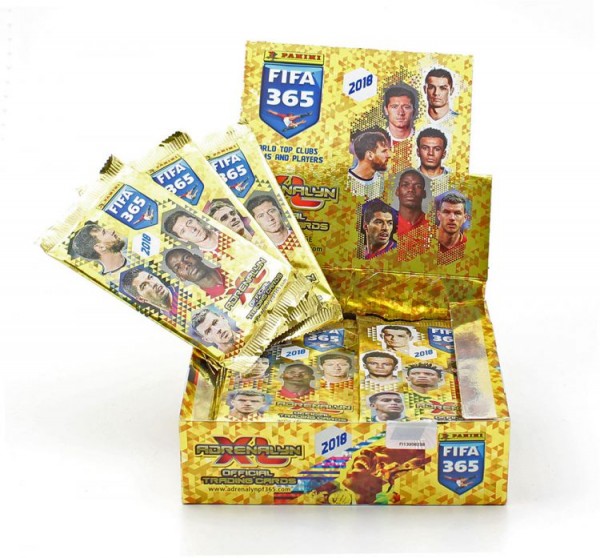 Panini FIFA 365 2018 Adrenalyn XL Trading Cards - Bundle 4