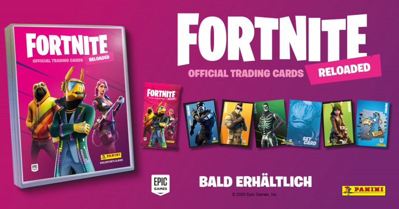 Fortnite Reloaded Official Trading Cards Banner