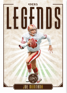 NFL Legacy 2020 Trading Cards - Joe Montana