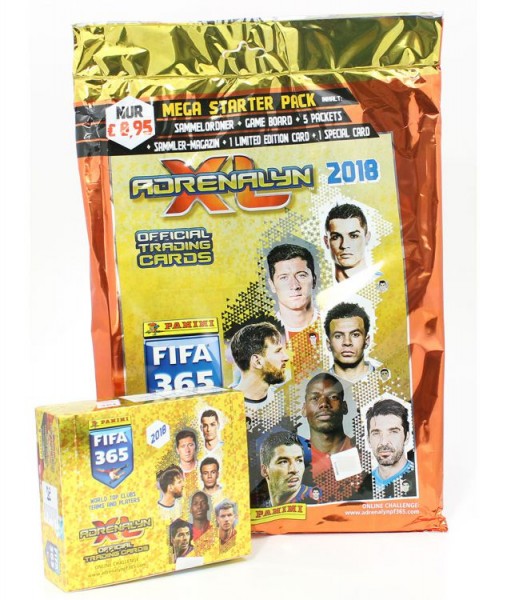 Panini FIFA 365 2018 Adrenalyn XL Trading Cards - Bundle 3