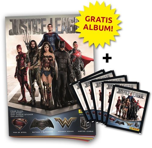 Justice League Stickerkollektion - Bundle 3