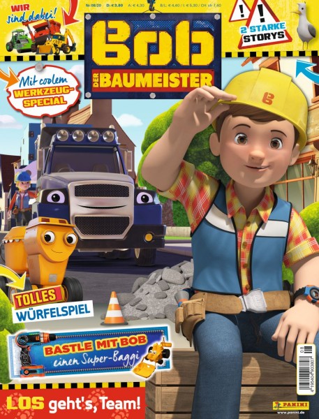Bob der Baumeister Magazin 08/20