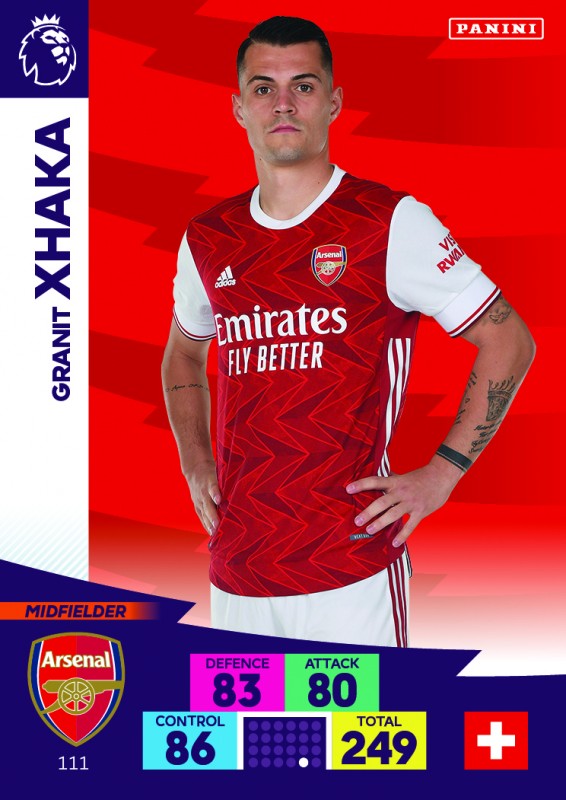 Panini Premier League Adrenalyn XL 2020/21 - Granit Xhaka