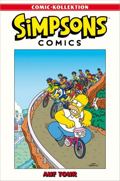 Simpsons Comic-Kollektion 10: Auf Tour Cover