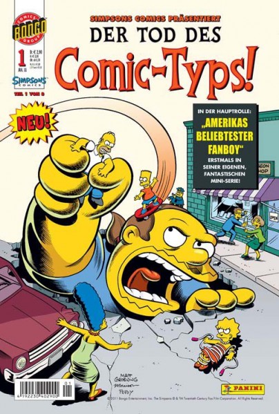 Simpsons Comics präsentiert: Der Tod des Comic-Typs 1