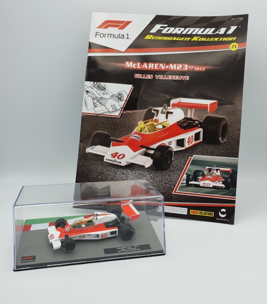 Formula 1 Rennwagen-Kollektion 71: Gilles Villeneuve (McLaren M23)