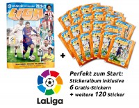 Panini La Liga 2020/21 Stickerkollektion - Starter-Bundle
