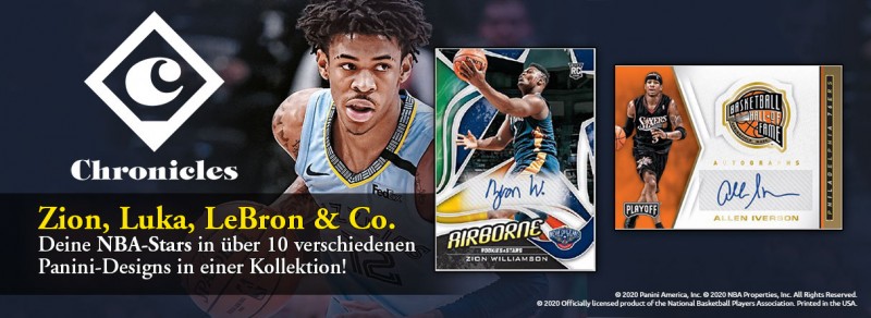 NBA Chronicles 2019/20 - Zion, Luka, LeBron & Co. - Banner