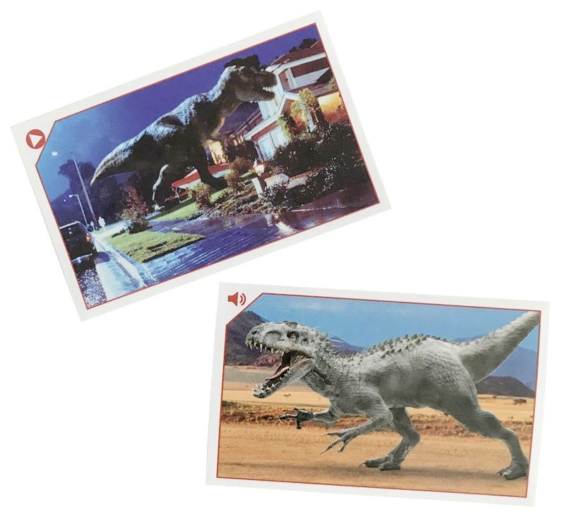 Jurassic World Anthology - Sticker & Cards - Spezialsticker Video & Audio für Collector's App