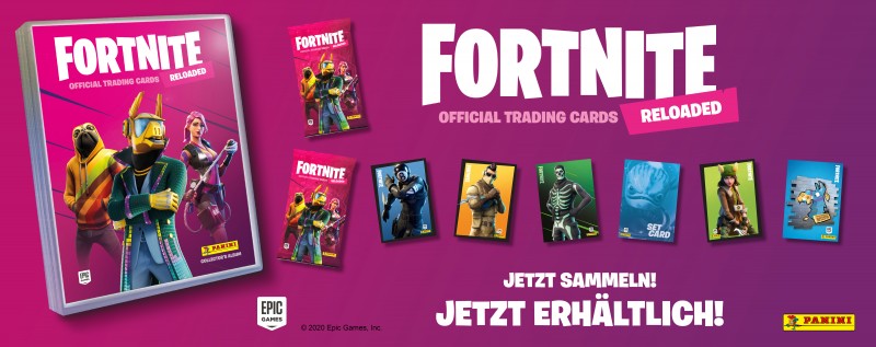 Fortnite Reloaded Official Trading Cards Banner