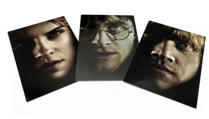 Harry Potter Sticker und Cards Harry Hermine Ron
