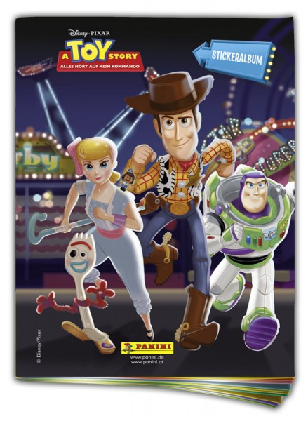 Disney Toy Story 4 Sticker und Sammelkarten - Album