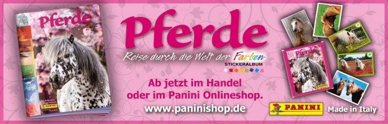 Pferde Sticker - Eine Reise durch die Welt der Farben Banner
