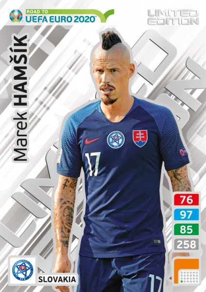 Road To UEFA Euro 2020 Adrenalyn XL - LE-Card Marek Hamík/Svk