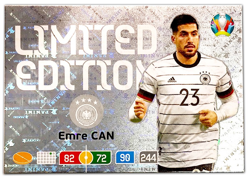 Abbildung der Euro 2020 Limited Edition Card von Emre Can
