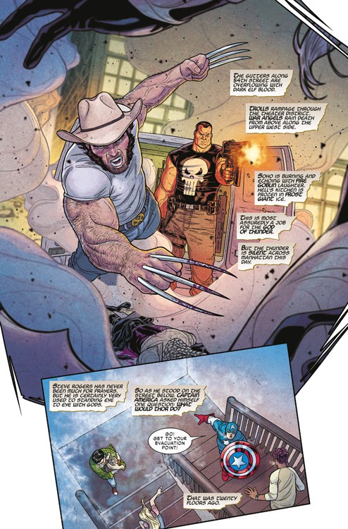 War of the Realms Blick in den Comic Vorschauseite 2