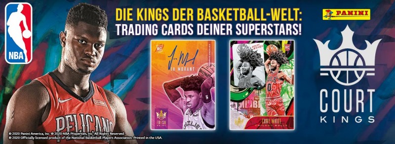 NBA Court Kings 2019/20 Trading Cards - Die Kings der Basketball-Welt: Trading Cards deiner Superstars!