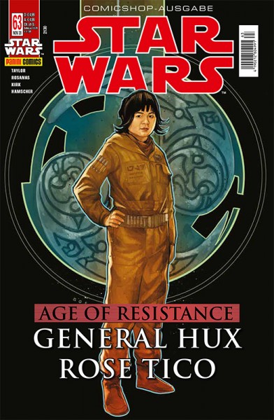 Star Wars 63 General Hux & Roes Tico - Comicshop-Ausgabe Cover