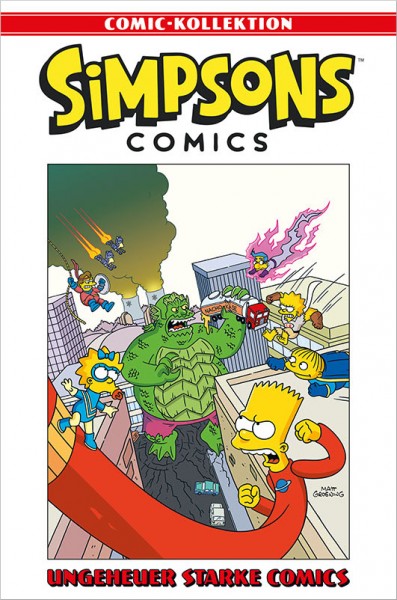 Simpsons Comic-Kollektion 57: Ungeheuer starke Comics Cover