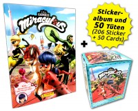 Miraculous Sticker und Trading Cards - Box-Bundle