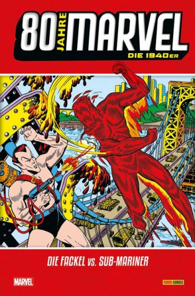 80 Jahre Marvel: Die 1940er - Die Fackel vs. Sub-Mariner