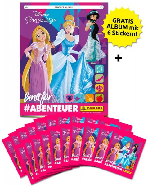 Disney Prinzessinnen Stickerkollektion – Sammelbundle
