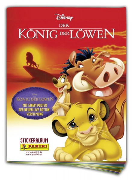 Disney der König der Löwen Stickerkollektion – Album