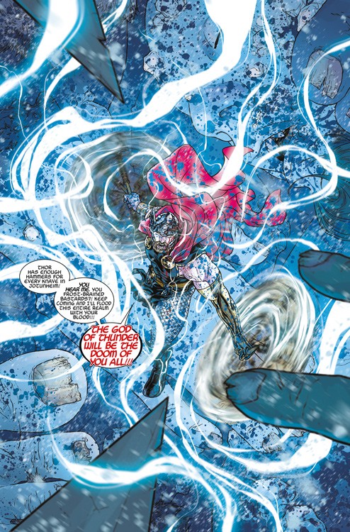 War of the Realms Blick in den Comic Vorschauseite 1