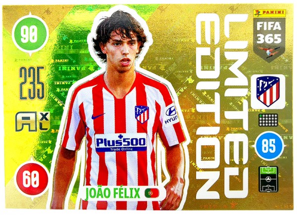 Panini FIFA 365 Adrenalyn XL 2021 Kollektion – LE-Card João Félix Vorne