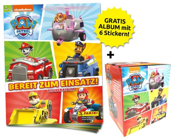 Paw Patrol Stickerkollektion 3 – Sticker-Starter-Bundle