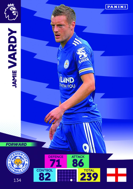 Panini Premier League Adrenalyn XL 2020/21 - Jamie Vardy