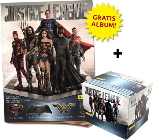 Justice League Stickerkollektion - Bundle 1