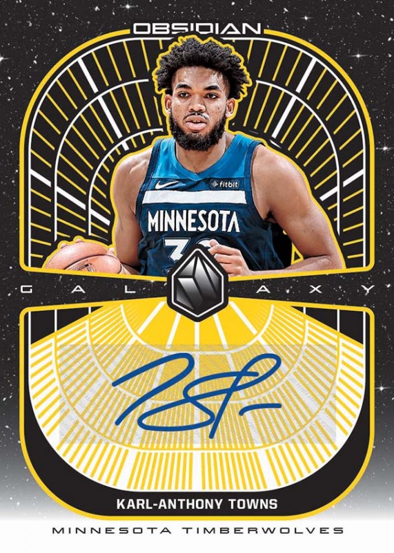 NBA Obsidian Basketball Trading Cards 2019/20 - Karl Anthony Towns