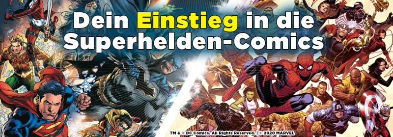 Dein Einstieg in die Superhelden-Comics