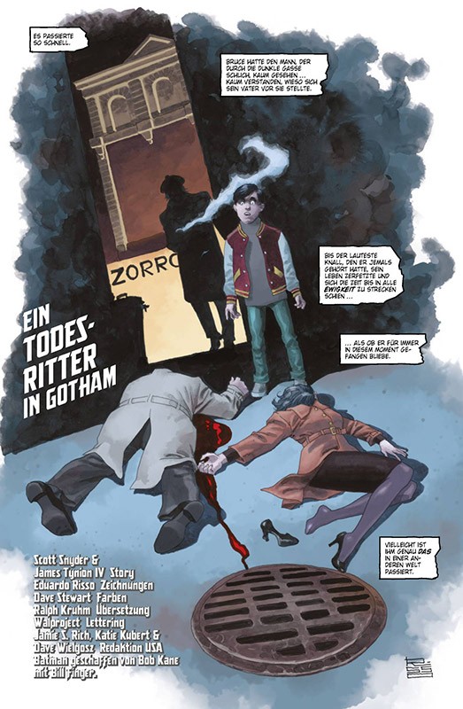 Der Batman, der lacht Blick in den Comic Vorschauseite 2