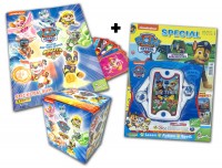 Paw Patrol - Mighty Pups Fan-Paket mit Stickern & Magazin