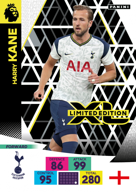 Panini Premier League Adrenalyn XL 2020/21 - Limited Edition Card - Harry Kane