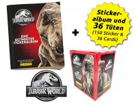 Jurassic World Anthology - Sticker und Cards - Box-Bundle Inhalt Box und Album