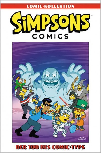 Simpsons Comic-Kollektion 24: Der Tod des Comic-Typs Cover