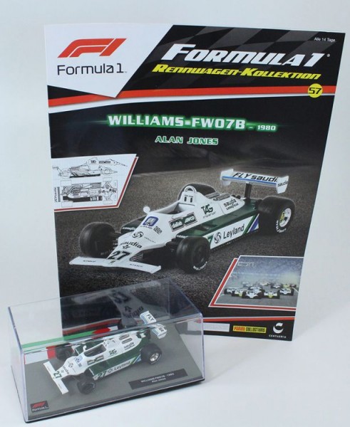 Formula 1 Rennwagen-Kollektion 57: Alan Jones (Williams FW07B)