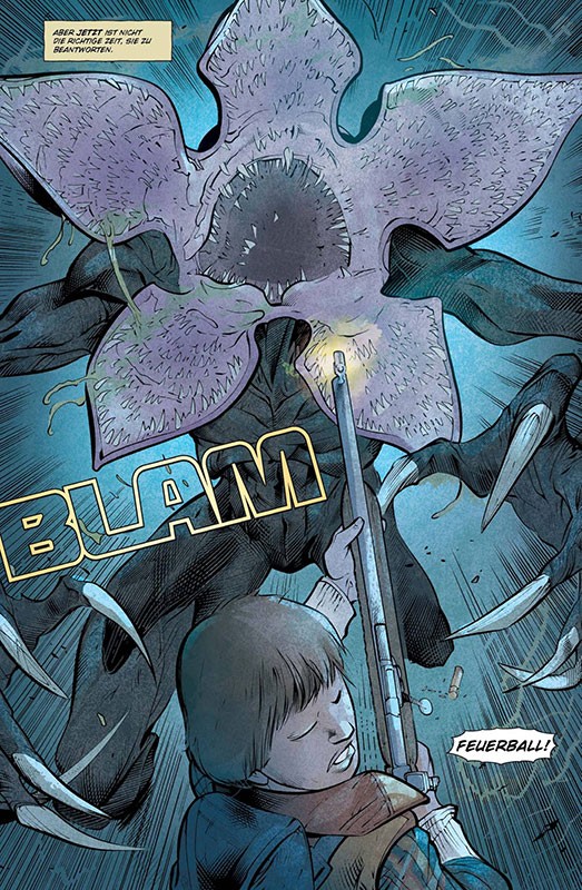 Stranger Things der Comic Blick in den Comic