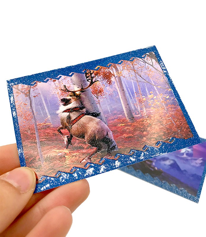 Die Eiskönigin 2 - Crystal Edition - Sticker und Cards - Glitzer und Holografie Sticker