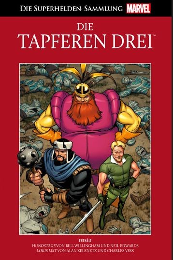 Die Marvel Superhelden Sammlung 32: Die Tapferen Drei