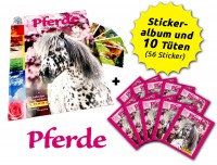 Pferde Sticker - Reise durch die Welt der Farben - Schnupperbundle Inhalt
