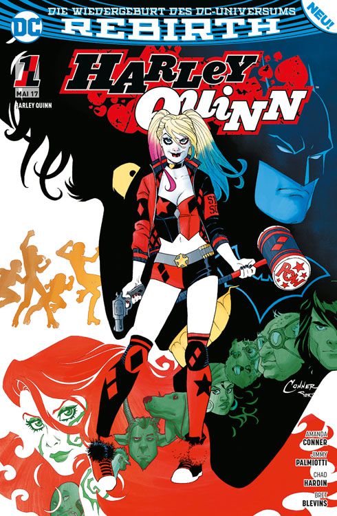 DC COMICS HARLEY QUINN HAT NEW!
