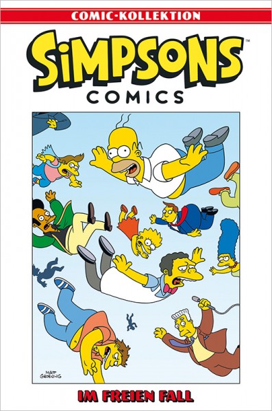 Simpsons Comic-Kollektion 66 Im freien Fall Cover
